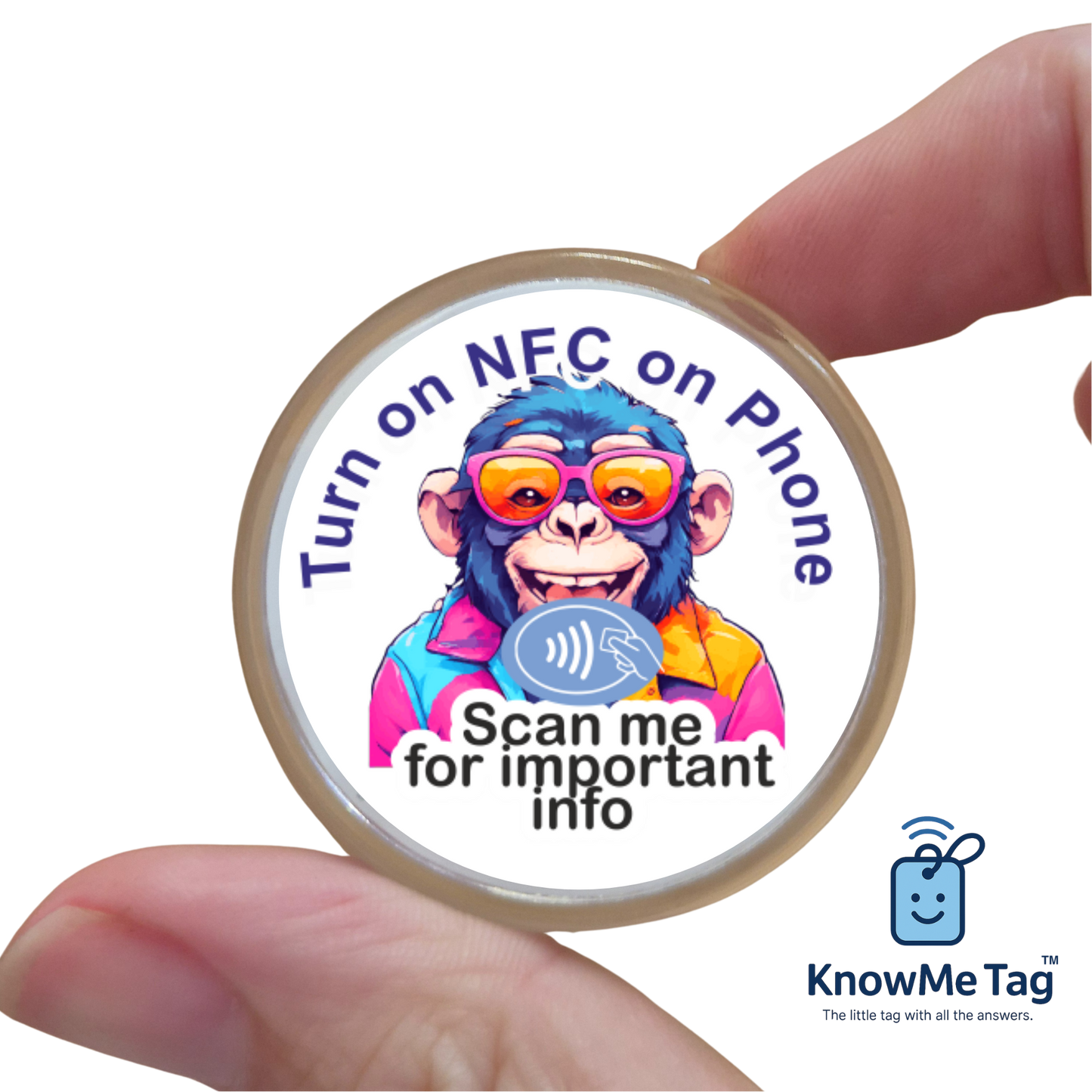 Charlie Chimp Badge