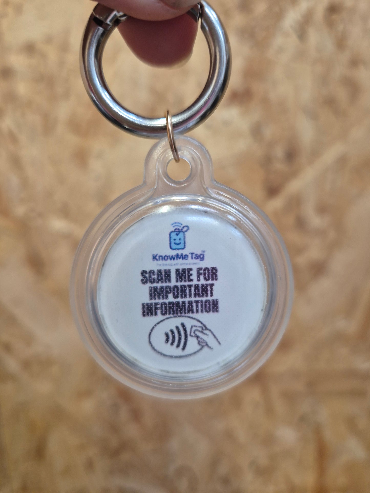 Multi-Purpose utility Key Ring & Pet Tag (larger memory)