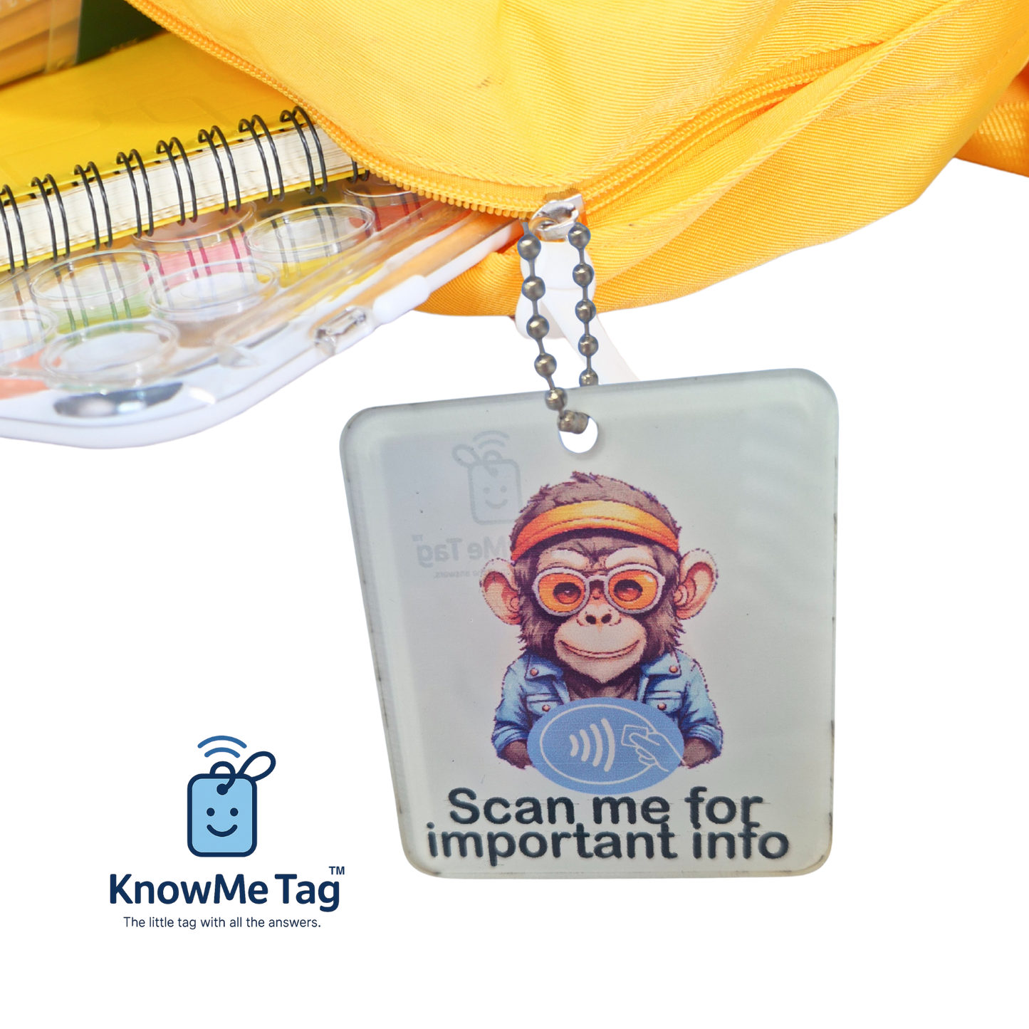 Funky Monkey Charm/Bag Tag