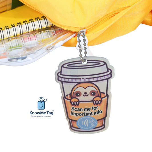 Sammy Sloth Charm/Bag Tag