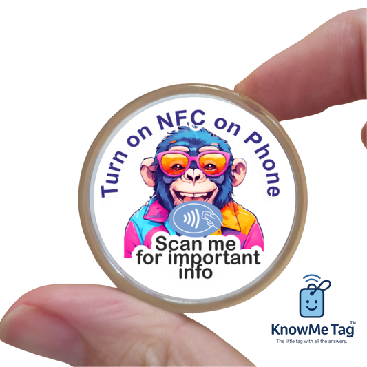 Charlie Chimp Badge
