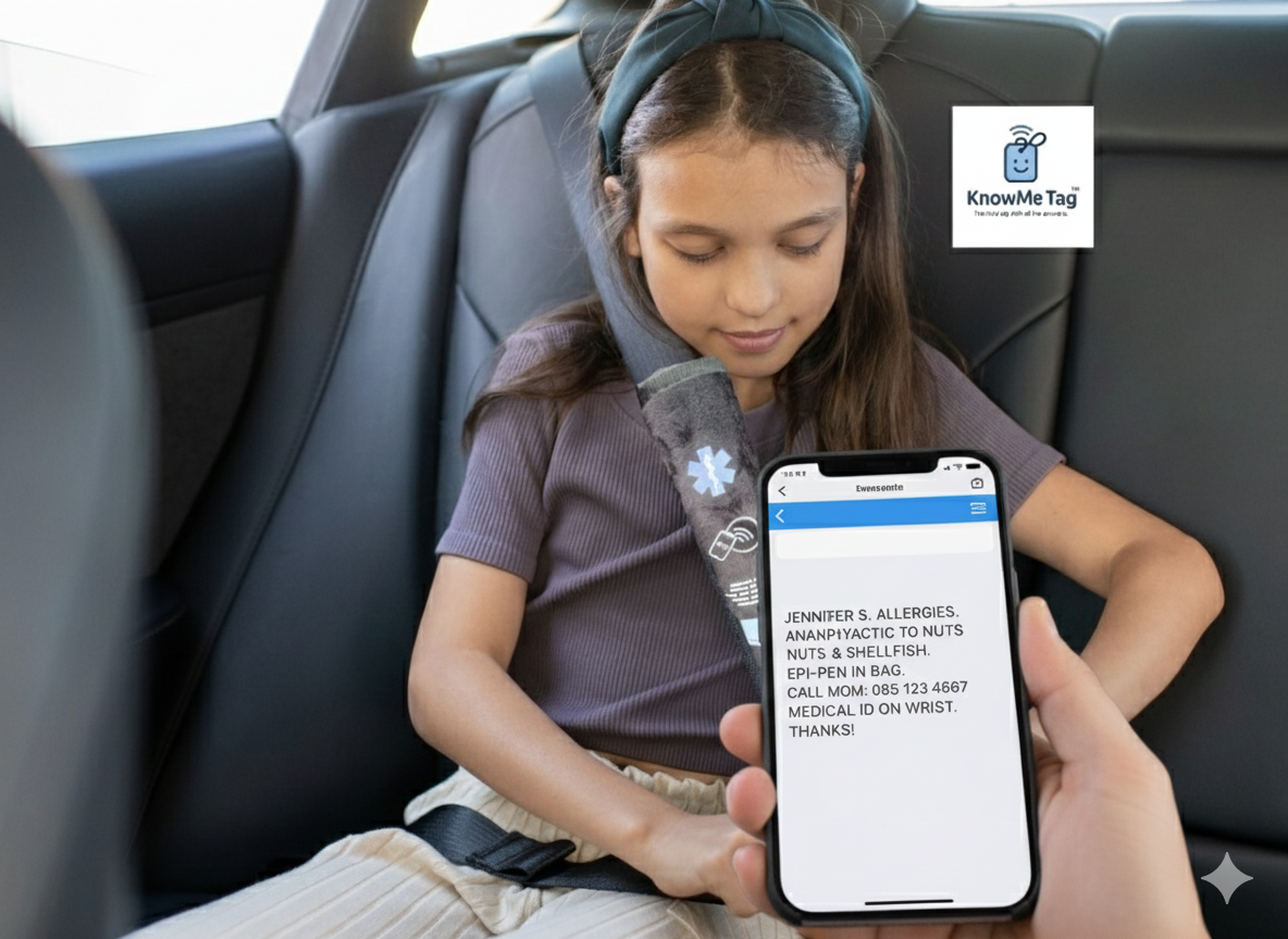 KnowMe Tag Seatbelt Cover MEDICAL