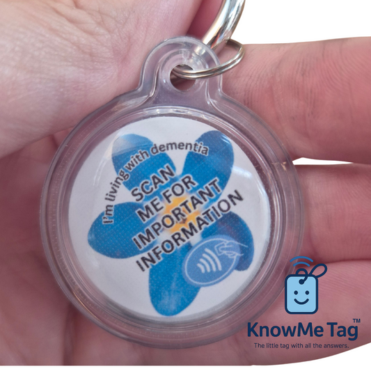 Dementia Key Ring (larger memory)