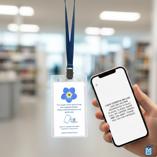 Dementia (cognitive decline) Lanyard