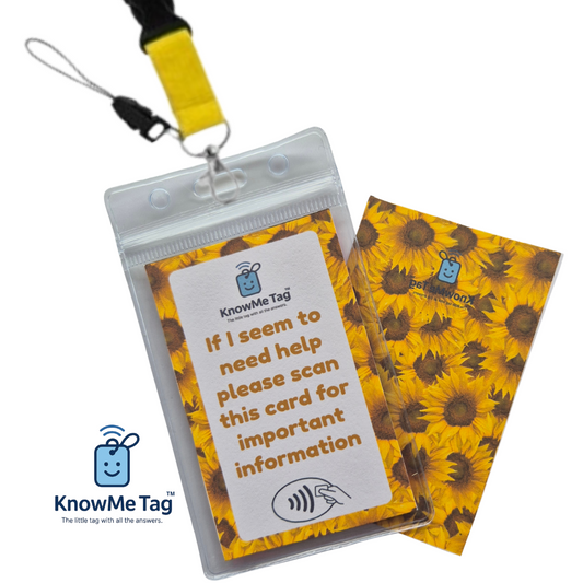 Sunflower Lanyard