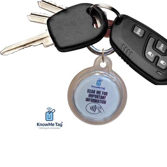 Multi-Purpose utility Key Ring & Pet Tag (larger memory)