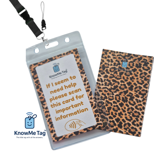 Leopard Lanyard