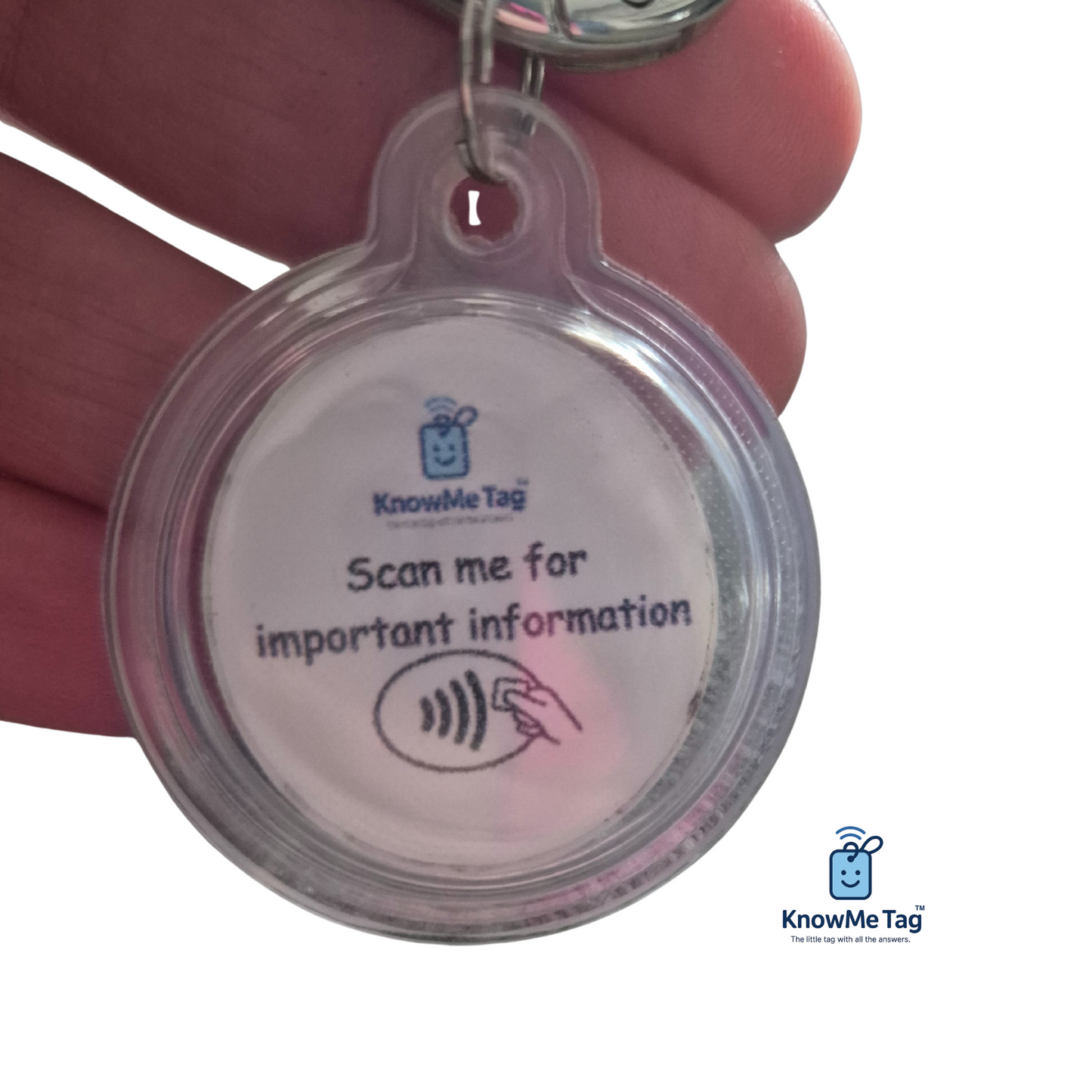 Multi-Purpose utility Key Ring & Pet Tag (larger memory)